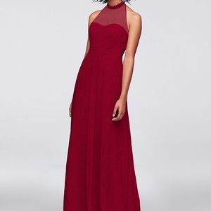 David’s Bridal Size 16 Bridesmaid Dress in Apple